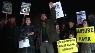 Turkey Protesters Outraged Over Restrictive Internet Law