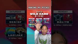 NFL WILDCARD WEEKEND PICKS - SYMONE WITH THE SPORTS