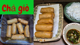 Phương Pháp Làm Món Chả Giò Rau Củ Và Thịt Gà Chả Giò Ngon Và Tiện Để Tủ Lạnh Rất Ngon