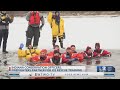 Indiana Conservation Officers Firefighters Partner For Ice Rescue Training