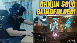 (WORLD FIRST?) DANJIN VS FALLACY BLINDFOLDED!