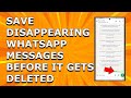 How to save disappearing messages in a WhatsApp group  | What is Kept messages in WhatsApp group