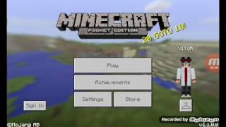 minecraft pe mundo insano