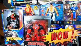 Street Fighter and Venom Pool Unboxing