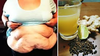 ลดพุงเร่งด่วน !! How To Lose Belly Fat in 1 Week | Loss Fat with Ginger | Weight Lose tea | Ginger