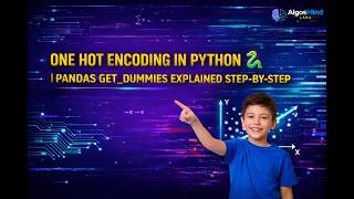 One Hot Encoding in Python 🐍 Pandas get dummies Explained Step by Step