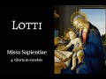 antonio lotti missa sapientiae c. 1720 30