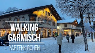 Garmisch Partenkirchen virtual walking tour 4K