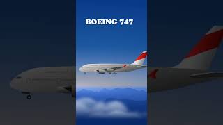 Laughing Airplane Boeing 747 Meme #shorts #animation