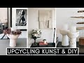 Upcycling DIY - Reliefkunst, Kerzenständer und Vasen aus Altglas und Altpapier