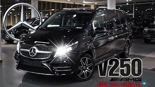 Cùng xem thực tế Mercedes Benz V250 AMG khoang thương gia ấn tượng, ưu đãi 100% trước bạ*.