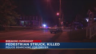 Police investigating after pedestrian struck, killed on Agler Road