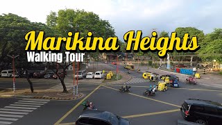 MARIKINA HEIGHTS Walking Tour | C\u0026B Mall | Marikina Heights Park