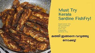 Mouth-Watering Kerala Style Sardine Fish Fry | Easy \u0026 Authentic Recipe | Must-Try!