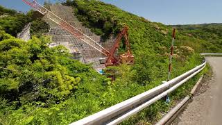 【車載】安芸市赤野→和食ダム→カブリ石峠（高知県道221号）→東川簡易郵便局付近【ロードスターRFの記録】2023/05/01-5