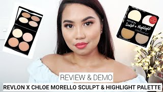 REVLON X CHLOE MORELLO Sculpt \u0026 Highlight Palette ♡ ZebbyZelf