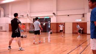 20130614_西松高中_大砲+鴻文 VS 球友1+球友2