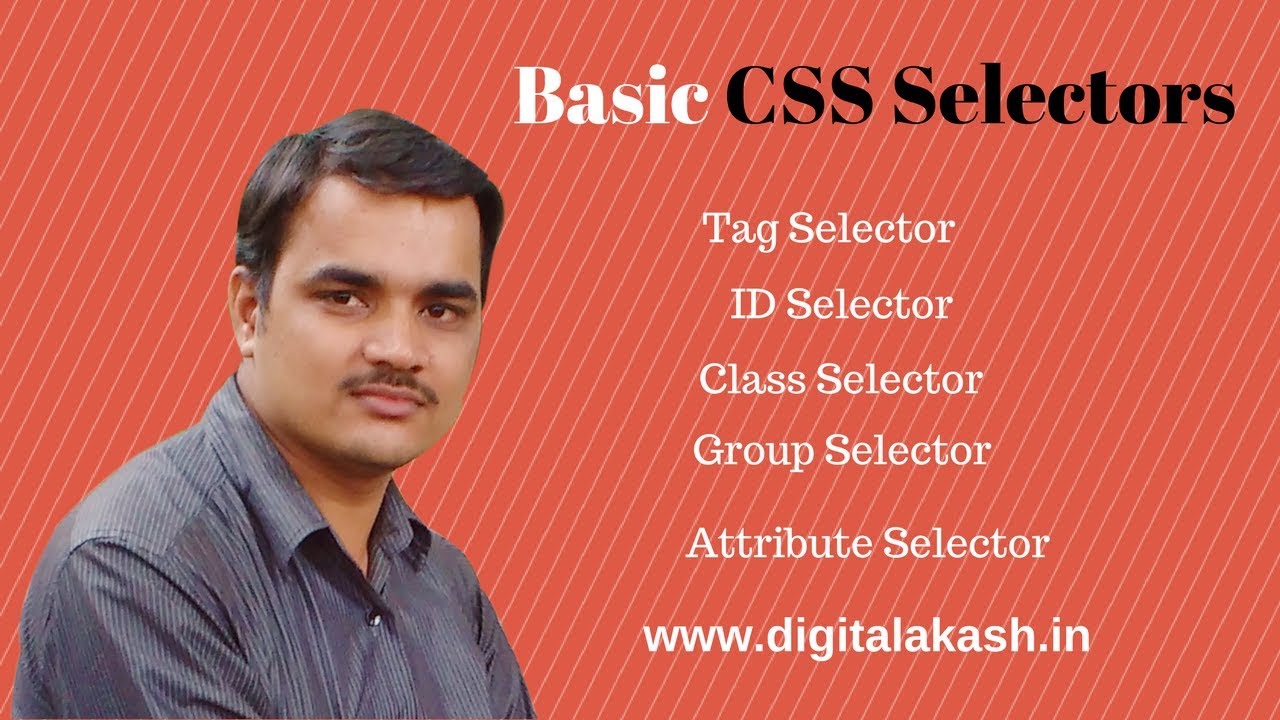 Basic CSS Selectors And How It Works - Lesson 3 - YouTube