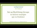 Setup MailChimp Groups to Deliver Multiple Opt-In Freebies Setup MailChimp Groups to Deliver Multiple Opt-In Freebies