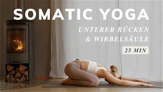 Somatisches Yin Yoga | unterer Rücken & Wirbelsäule | „Freeze“ Reaktion auf Stress auflösen