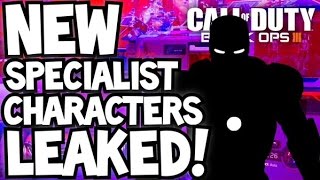 NEW SPECIALISTS in BLACK OPS 3 COMING SOON! SPECIALIST CHARACTERS LEAKED?! (BO3 New Specialist)
