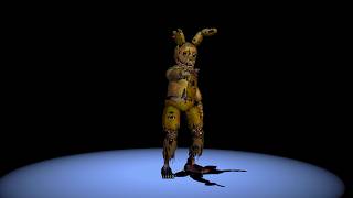 How William Afton got springlocked (FNAF Animatronic Animation)