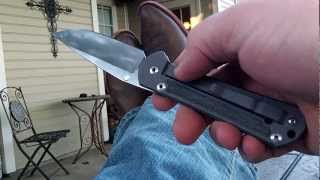 Using my Chris Reeves Sebenza 21 Large Micarta