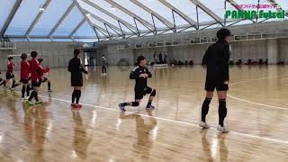 20211125フットサル日本女子代表トレーニングキャンプ映像