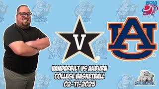 Vanderbilt vs Auburn 2/11/25 Free College Basketball Picks and Predictions | NCAAB Pick