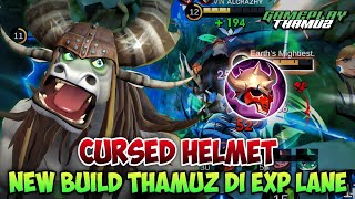 THAMUZ CURSED HELMET‼️GAMEPLAY TOP GLOBAL THAMUZ - Mobile Legends