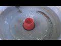 Home made blue bowl gold prospecting Australia