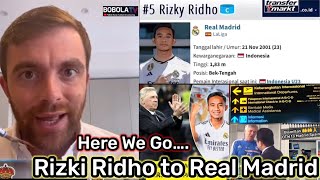 🔴RIZKI RIDHO RESMI GABUNG KLUB REAL MADRID DI LIGA SPANYOL MUSIM DEPAN . PRESS CONFERENCE PSSI