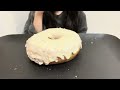 asmr スターバックス フード🍩【咀嚼音 mukbang eating sounds】