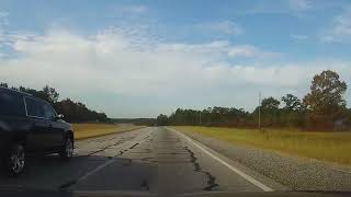 Driving on U.S. Route 431 in Alabama from Phenix City to Eufaula