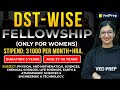 DST Wise-Fellowship Chemical Sciences | Only for Women | VedPrep Chem Academy