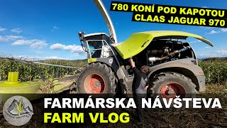 780 KONÍ POD KAPOTOU [ Claas JAGUAR 970 = Pozreli sme pod KAPOTU ] Farmárska návšteva #73