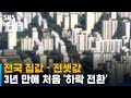 민간 조사에서도 전국 집값 3년 만에 처음 '하락 전환' / SBS