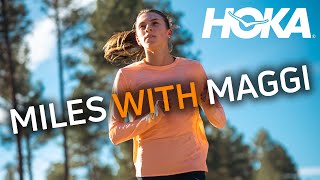 Miles With Maggi | Flagstaff Run with NAU \u0026 HOKA Athlete Maggi Congdon