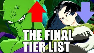 The Final Tier List of Season 1!!!