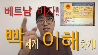 베트남 비자!! 빡세게 속성정리!! 대사관비자, 도착비자, E비자 이것만은 알고 받자!! [184]