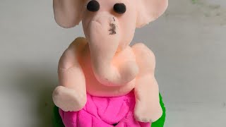 DIY Ganpati making with super clay