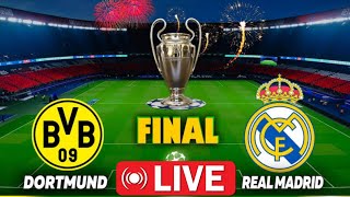 Real Madrid vs Borussia Dortmund ChampionsLeague Final match today Live football match Live 2024