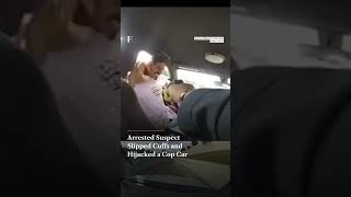 Handcuffed Suspect Steals Dallas Police Car With Officer Still Inside | N18G