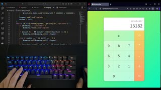 ASMR Programming - Calculator App Coding - No Talking