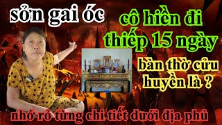 LẠNH XƯƠNG SỐNG CÔ HIỀN ĐI THIẾP 15 NGÀY NHỚ RỎ  CẢNH ĐỊA NGỌC VỀ KỂ KHÔNG AI TIN