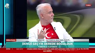 Turgay Demir Milli Takım'ın Puan Kaybını Yorumladı / Türkiye 3 - 3 Letonya Maç Sonu