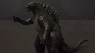 Godzilla 2014 Shokugan Bandai Action Figure Review