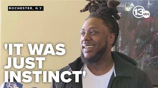 Good Samaritan honored for helping woman during brawl at festival