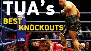 Best Knockouts Of David Tua, Boxing HD