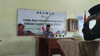 Juara 1 Tahfidz Putra Lomba MAPSI SMP Jateng 2024